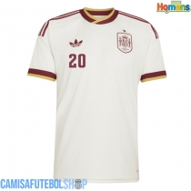 Camisa de time de futebol Espanha Pedri Gonzalez #20 Replicas 2º Equipamento Mundo 2026 Manga Curta